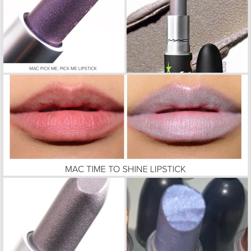 ISO MAC Cosmetics Sheer Frost Lipsticks